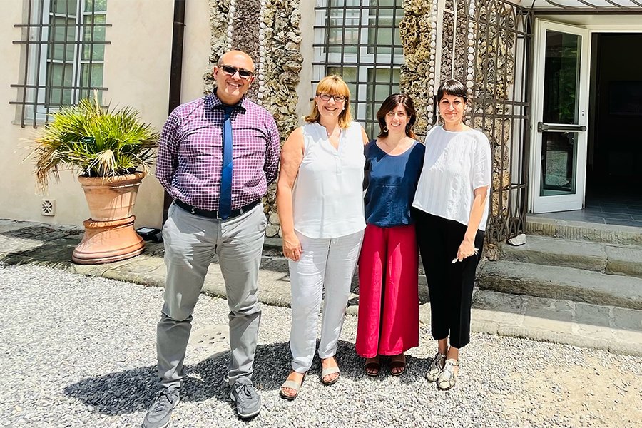 il team del nuovo corso di laurea magistrale europea
