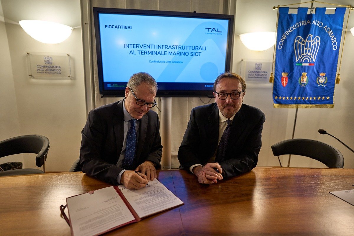 La firma del Presidente di SIOT e General Manager di TAL, Alessio Lilli