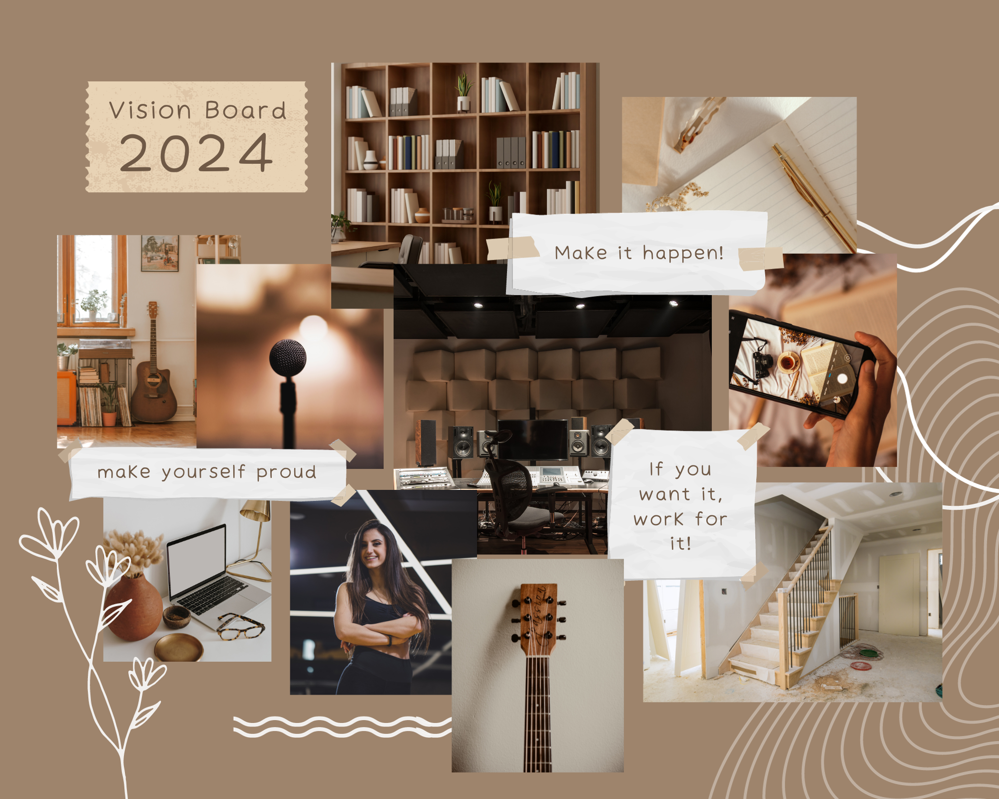 vision board