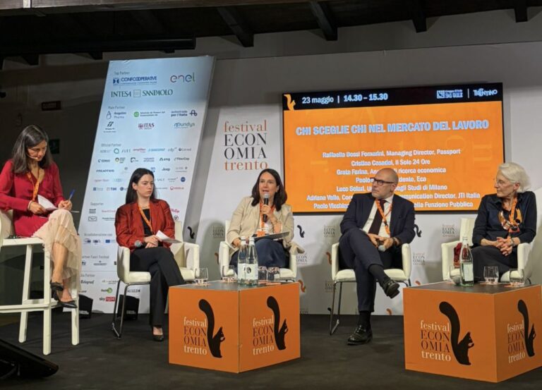 JTI al Festival dell’Economia, Valle “La vera innovazione parte dalle persone”