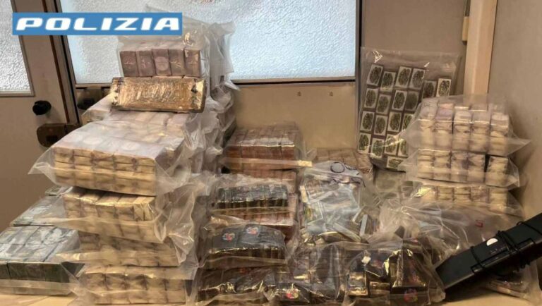 Maxi sequestro da 190 kg di droga nel milanese, due arresti