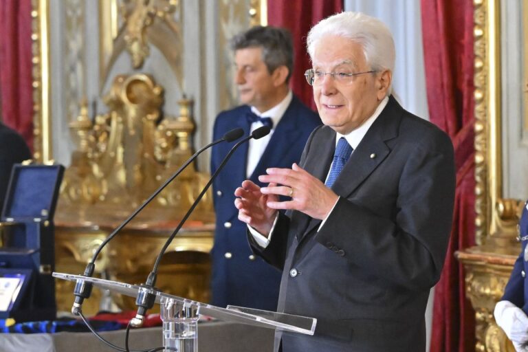 Mattarella “Contro le droghe serve uno sforzo corale del Paese”