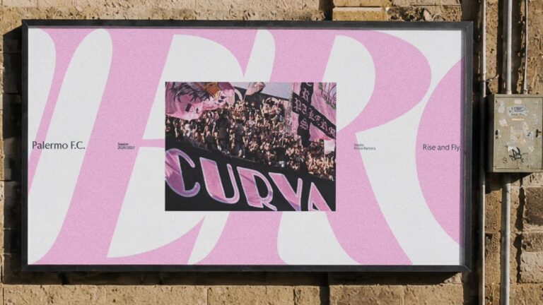 Nuova strategia di brand e identità visiva per il Palermo
