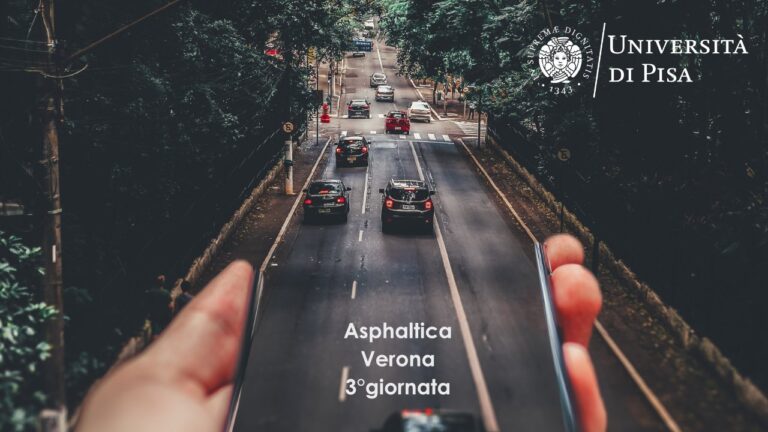 Il Professor Alessandro Marradi, dell’ Università di Pisa, promuove Asphaltica